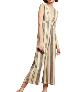 Paloma Striped Wide Leg Jumpsuit
